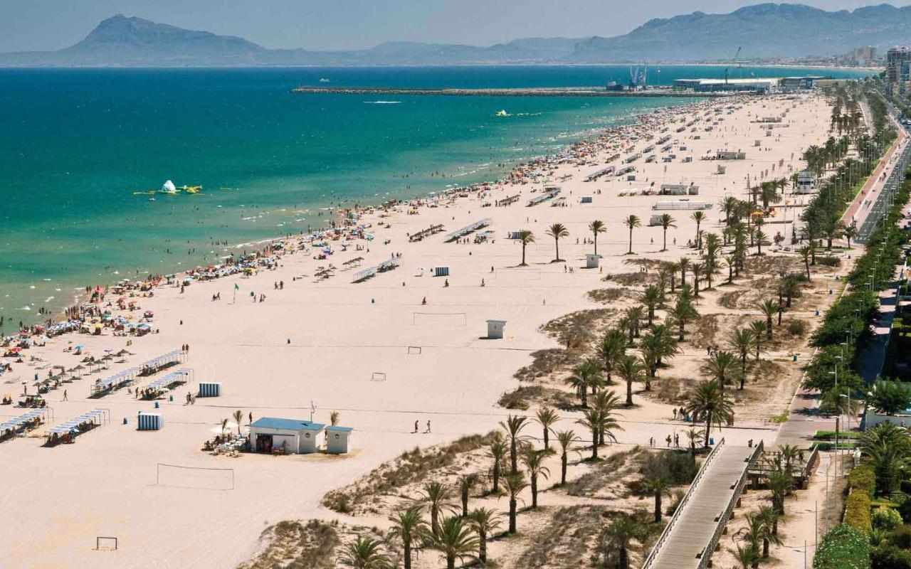 Апартаменти Piso De Balboa Wi-Fi, Air-Con Гандія Екстер'єр фото
